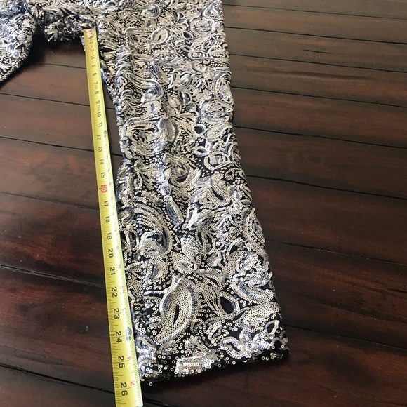 NWT Anthropologie Pascaline Sequined Trousers S - Picture 9 of 12